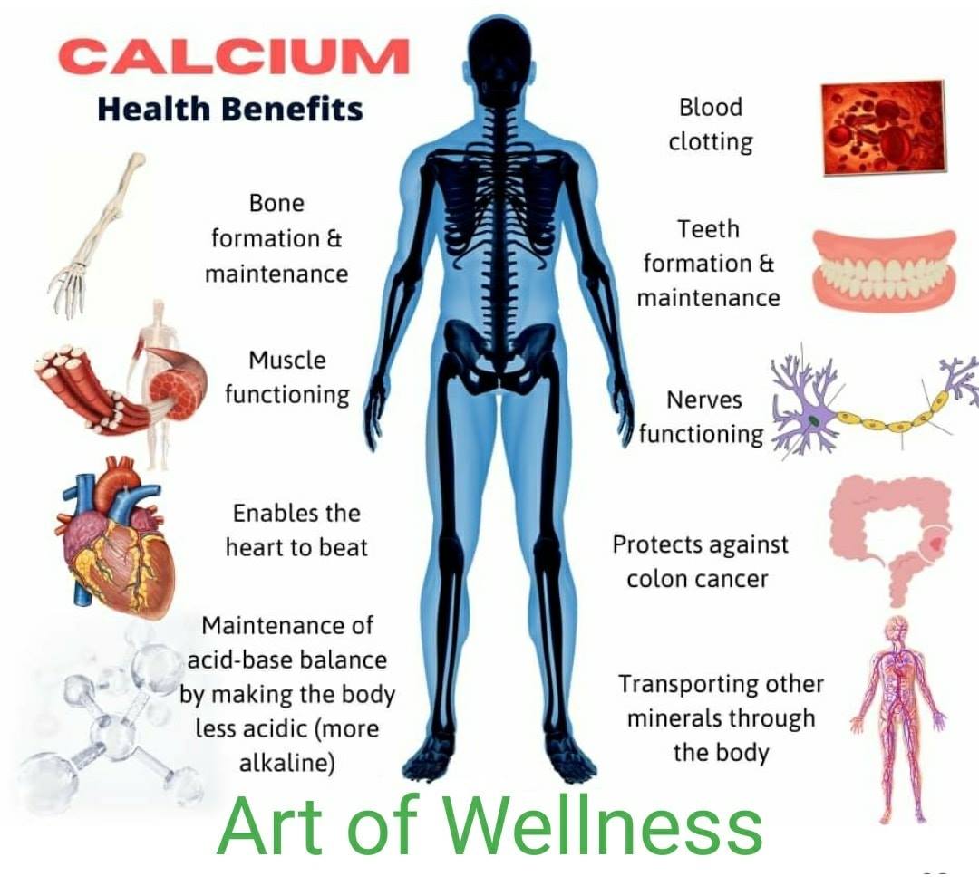 calcium health benefits